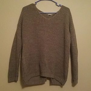 Perfect taupe sweater Charlotte Russe